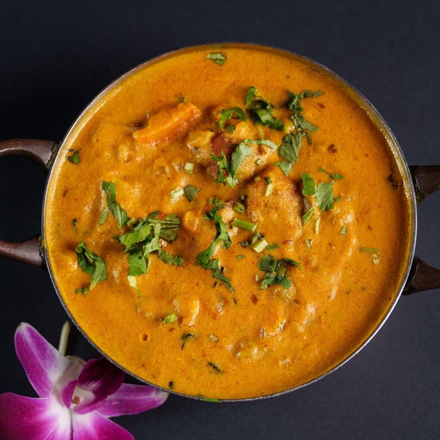 Chaap Korma Curry.