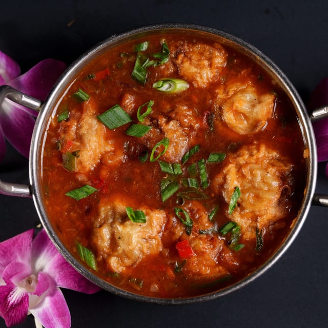 Mushroom Chili Gravy.