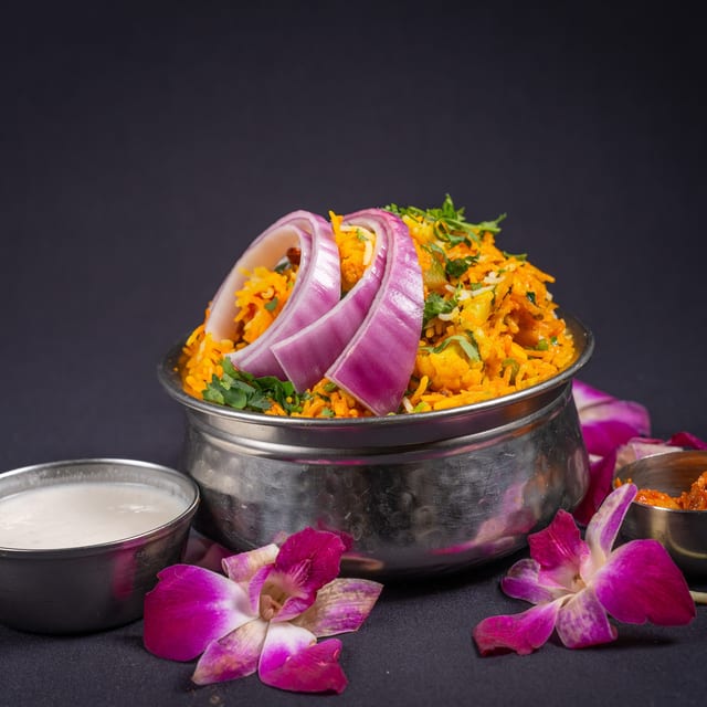 Vegetable Biryani.