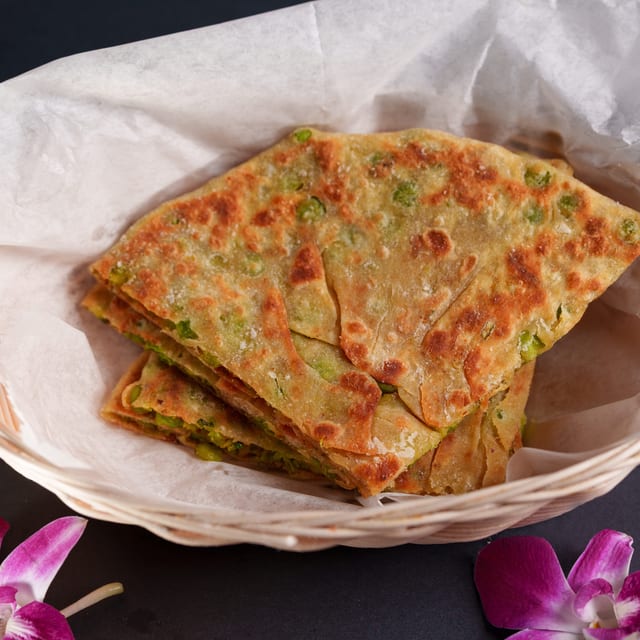 Peas Paratha.