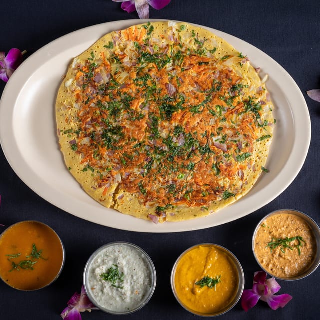 Chickpea Uttapam.