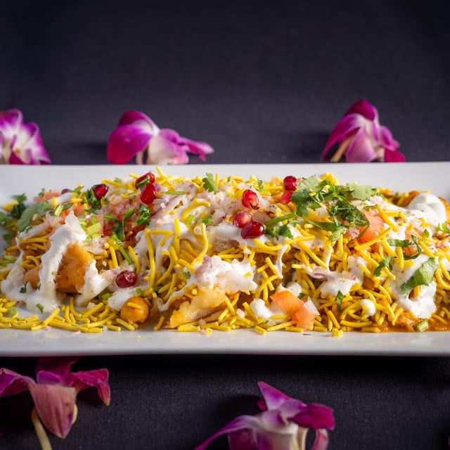 Samosa Chaat.