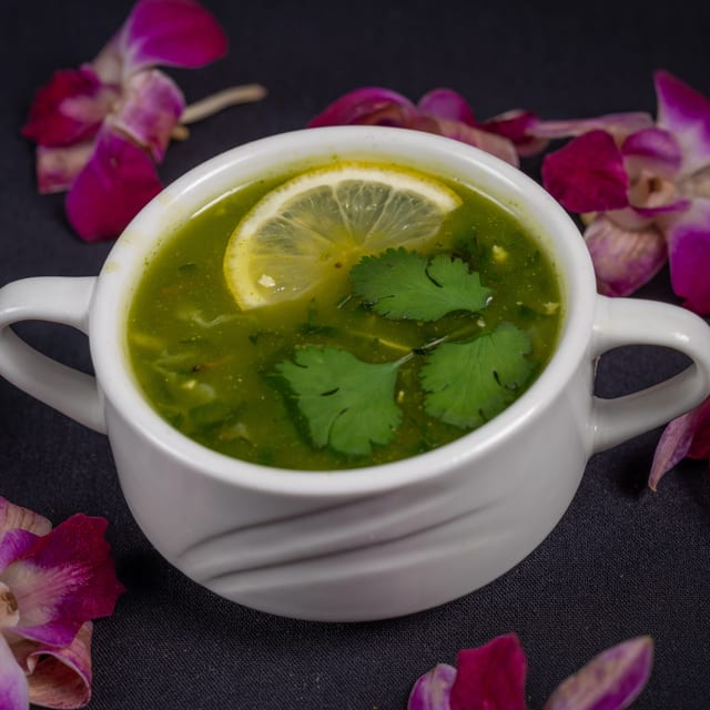 Lemon Coriander Soup.