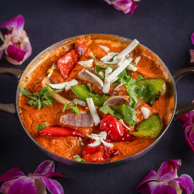 Kadai Paneer Curry.