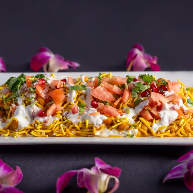 Spring Roll Chaat.